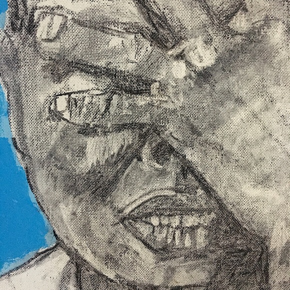 Original handmade graphite wall art - Picture 2 of 2